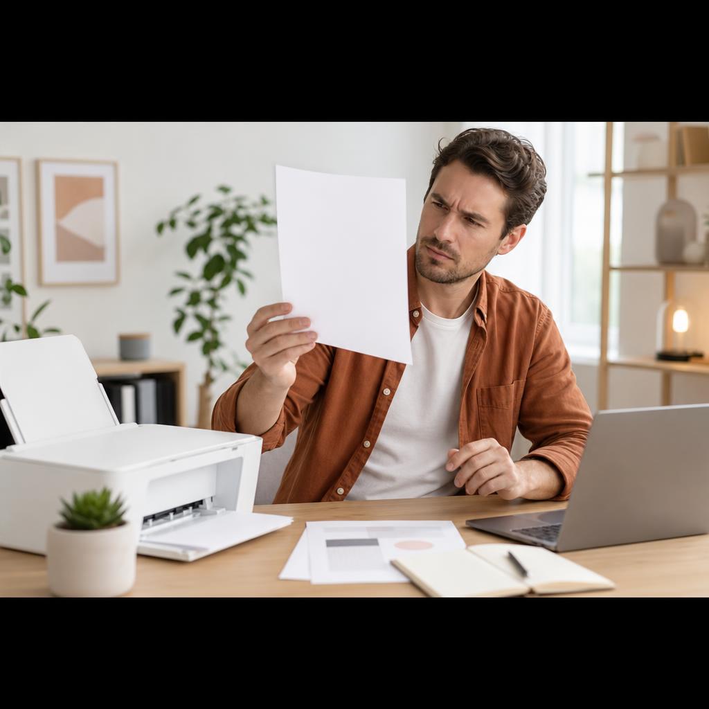 How to Fix a Printer Printing Blank Pages