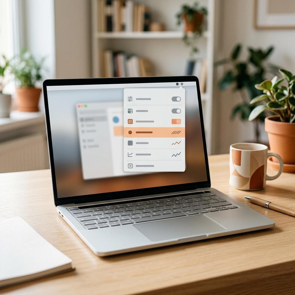 The macOS print dialog Presets menu open with a Save Current Settings as Preset option and a named custom preset listed