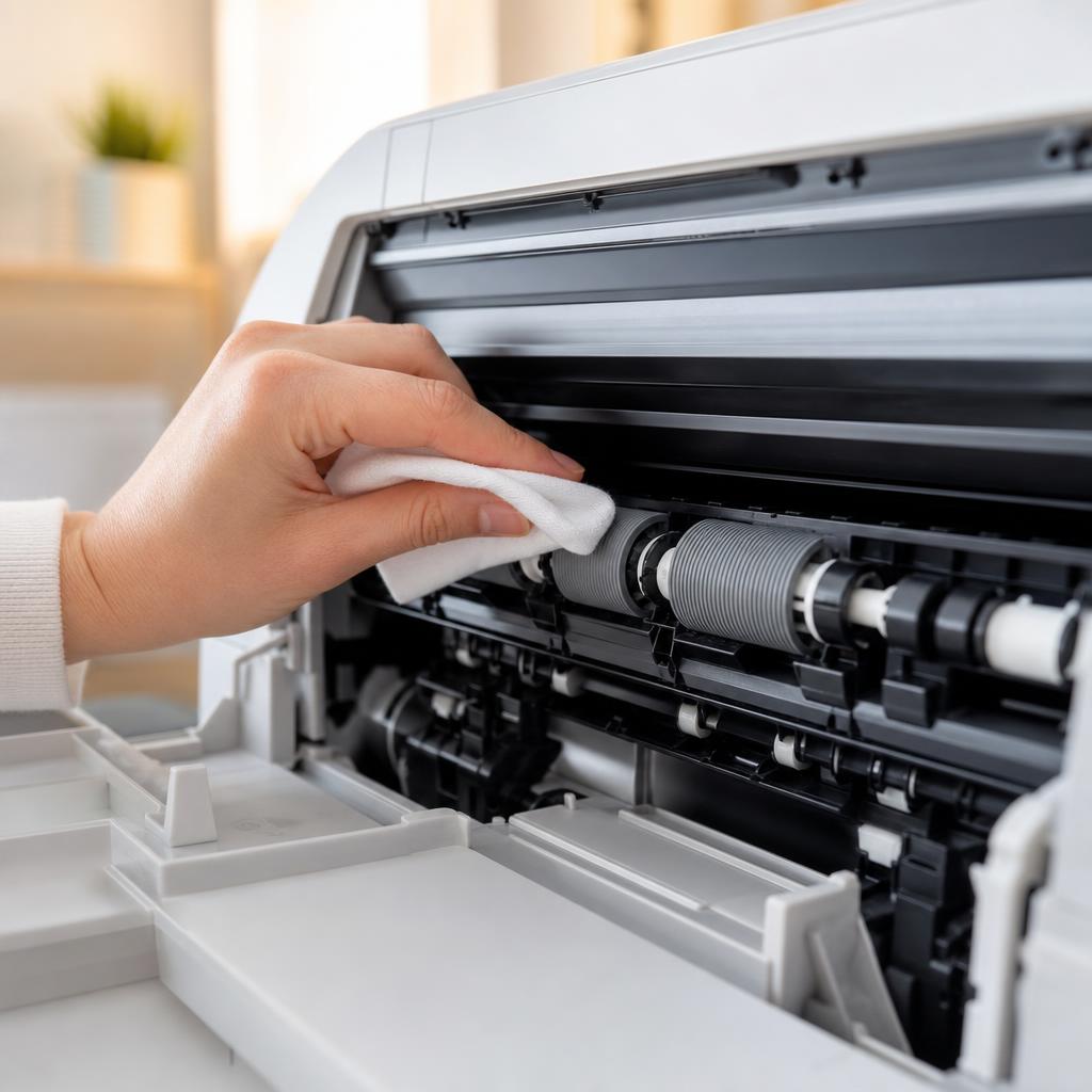 How to Clean Printer Rollers: Fix Paper Jams and Misfeeds
